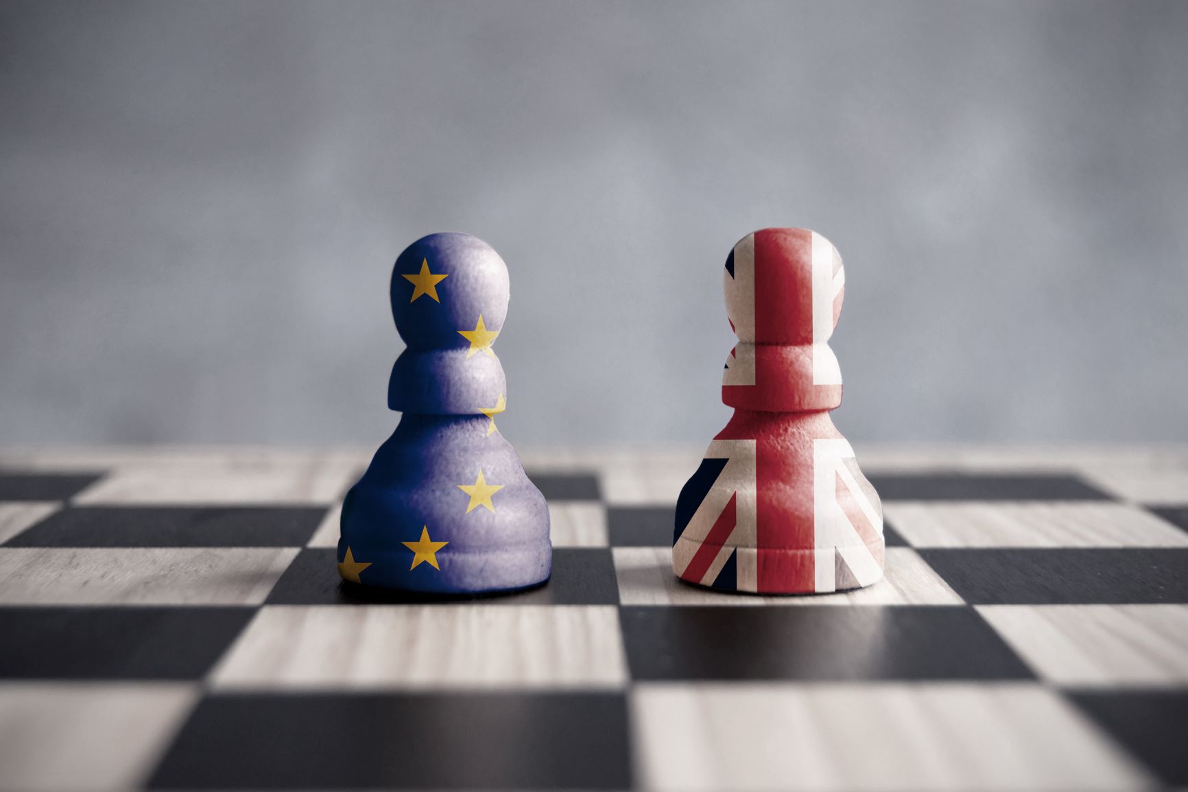UK EU Chess Board